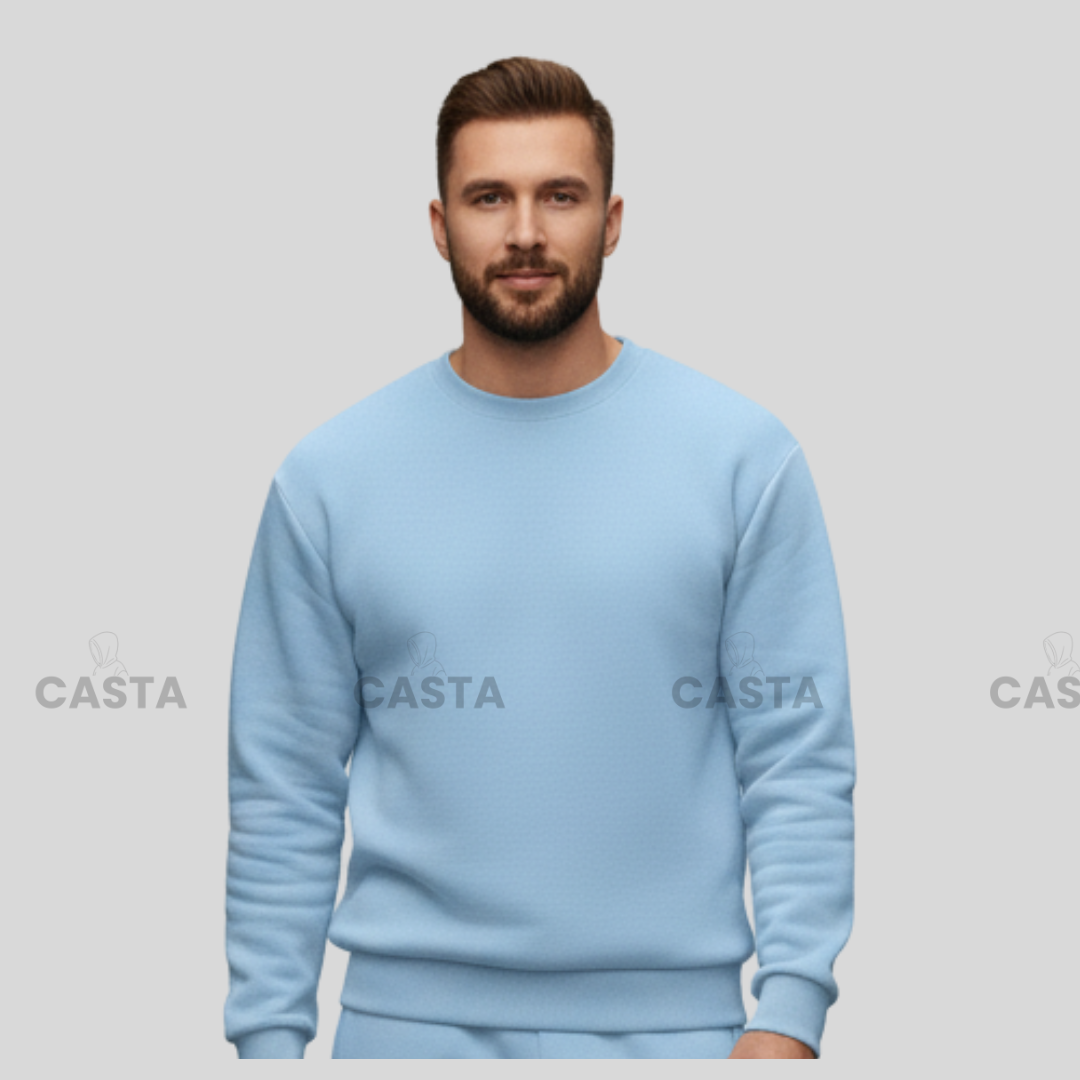 Oversize komplet – basic PASTEL PLAVA
