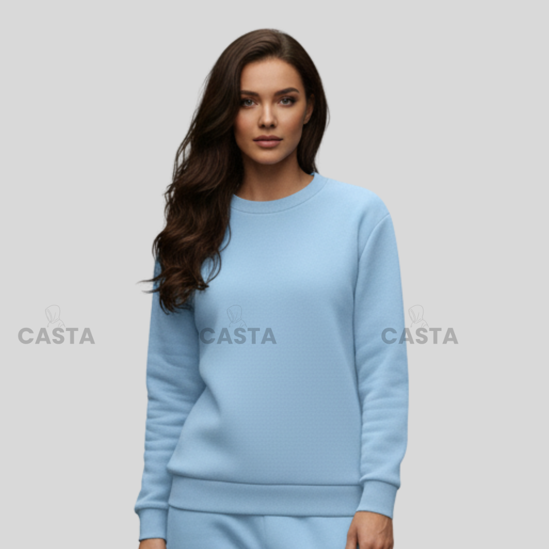 Oversize komplet – basic PASTEL PLAVA