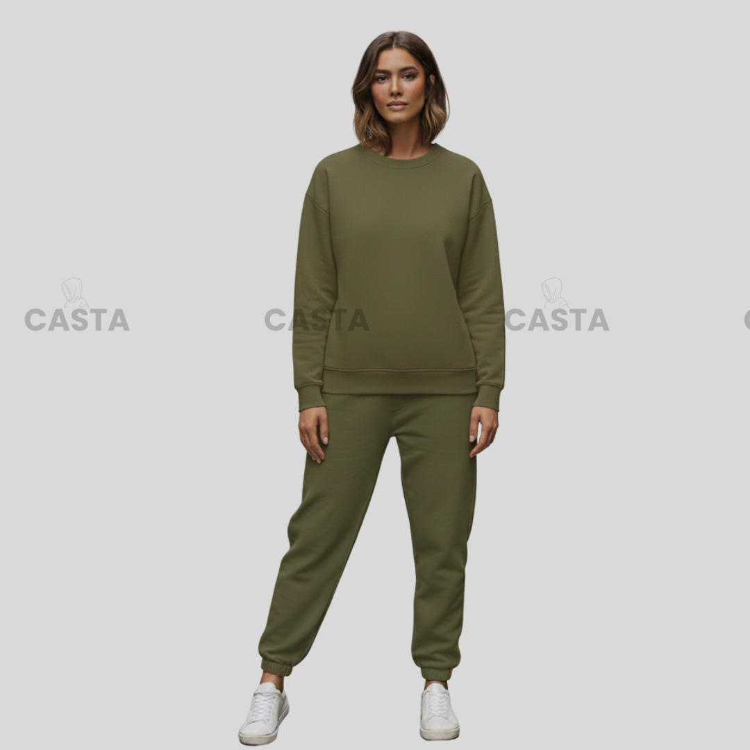 Oversize komplet – basic MASLINASTO ZELEN