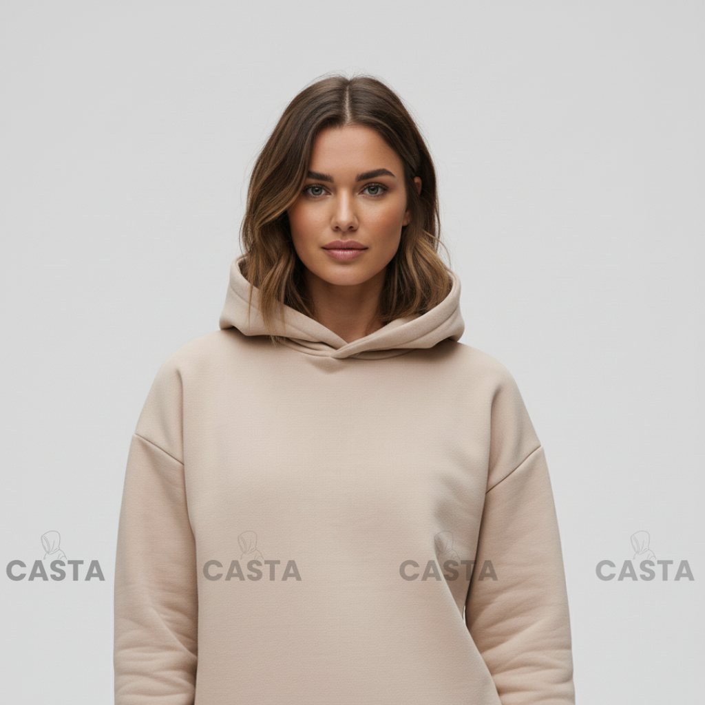 Oversize komplet – kapuljača BEŽ/KAPUĆINO