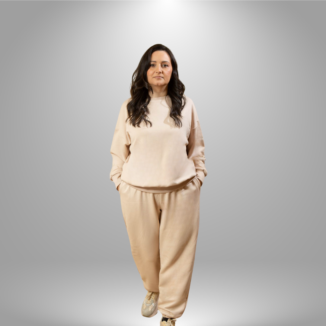 Oversize komplet – basic BEŽ/KAPUĆINO