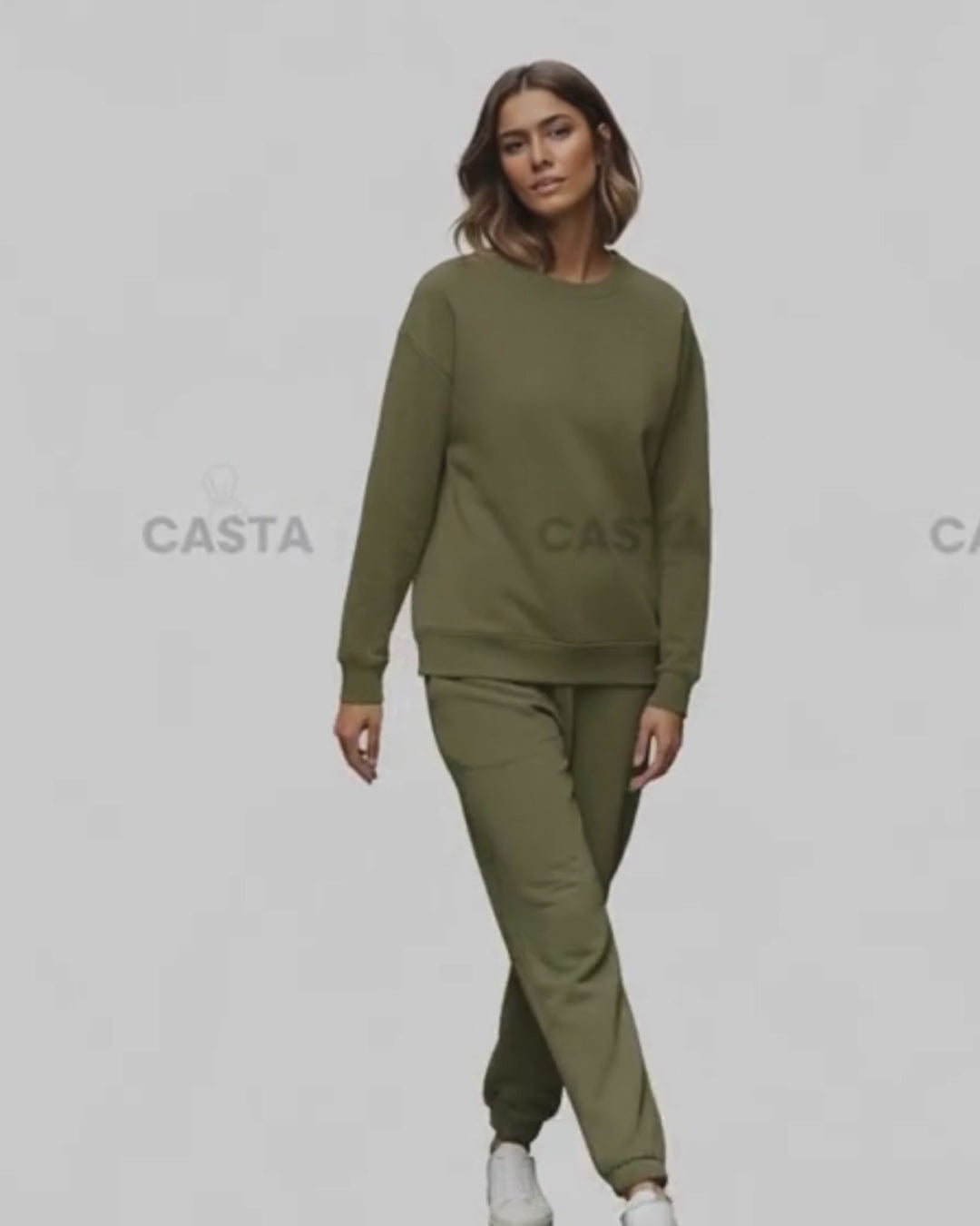 Oversize komplet – basic MASLINASTO ZELEN