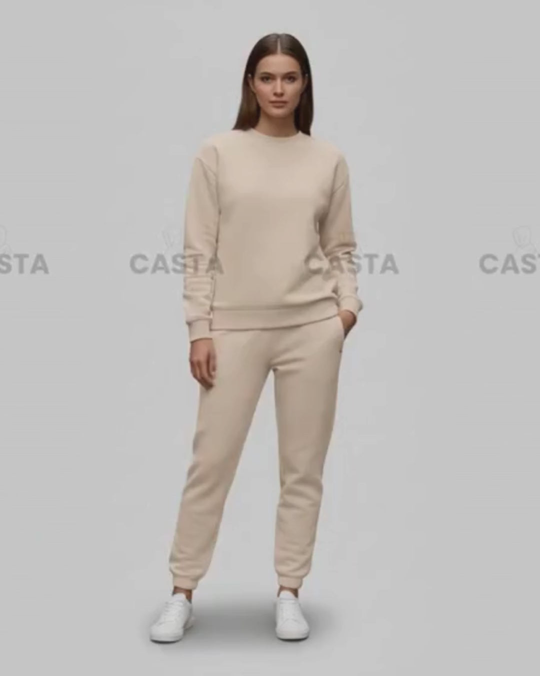 Oversize komplet – basic BEŽ/KAPUĆINO